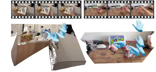 Zero-shot Reconstruction of In-Scene Object Manipulation